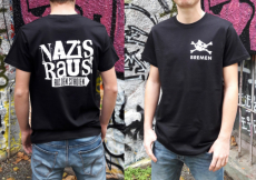 NAZIS RAUS AUS DEN STADIEN schwarz